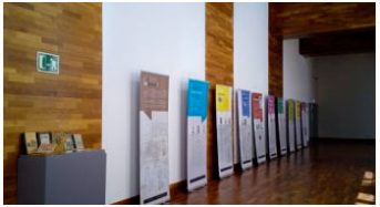 El Monasterio de San Juan de la Peña acoge dos exposiciones relacionadas con la memoria democrática como parte del convenio de colaboración entre Turismo de Aragón y ARMHA